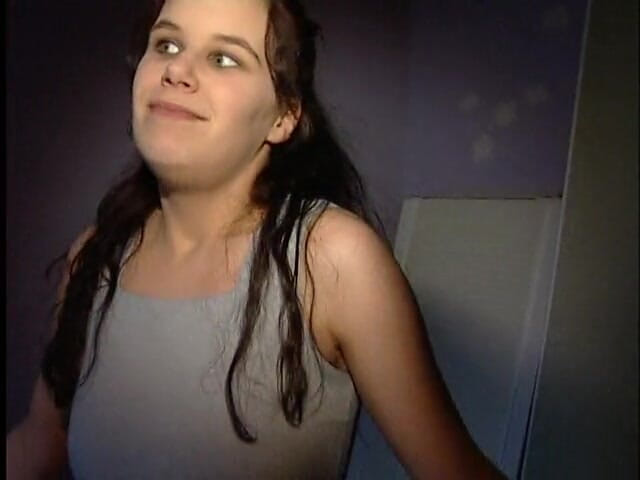 POV Orgasms: Amateur brunette teen sucks big cock and gets doggystyled