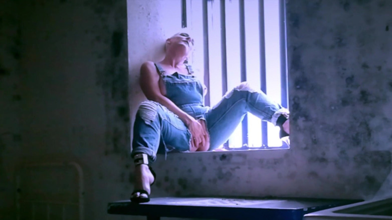 Kylie Britain Adventures: Bad girls masturbate in the prison cell - (No audio,but music)