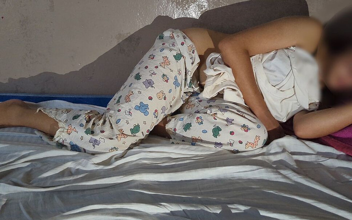 Romiii176: Indian Stepmom Visited by Stepson at Night