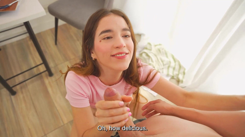 Pipe Boy: Schöne dünne blondine mit rosa muschi wird vom großen schwanz...