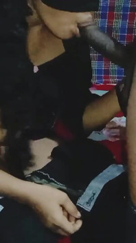 Virální sex s přítelem v koláži