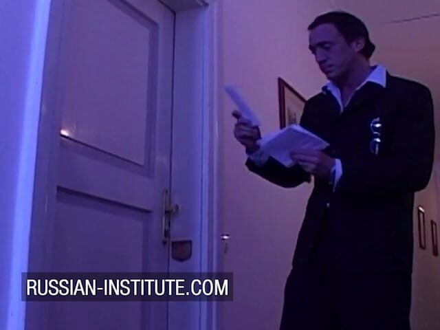 Russian Institute: Lesbian initiation's with 2 hot brunettes