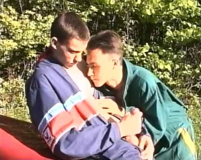 Gay 90's Vintage Porn: Uomini che assaporano gusti erotici # 5