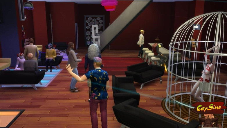 Dirty gay Sims: पहले सौतेला बेटा, लेकिन अब बहिन लड़की