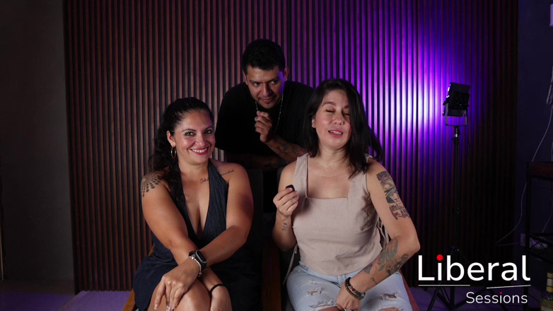Liberal Sessions: Two Hotwives with Big Tits Fucked in Orgy