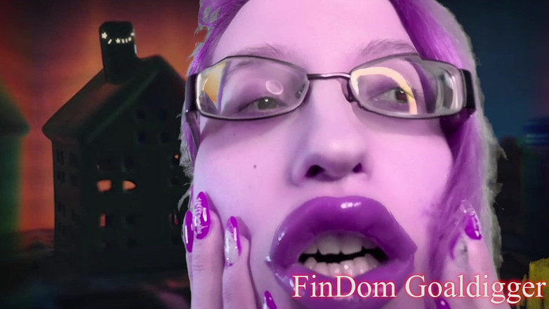 FinDom Goaldigger: Transformasi gadis bibir besar pelacur