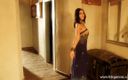 Eleganxia: Bollywood nudes. Sexy brunette Indian MILF in her erotic video