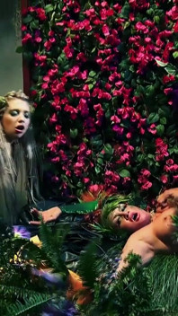 Batfuck Ravages Poison Envy's Slutty Nymphs, Filling Their Holes with Cock