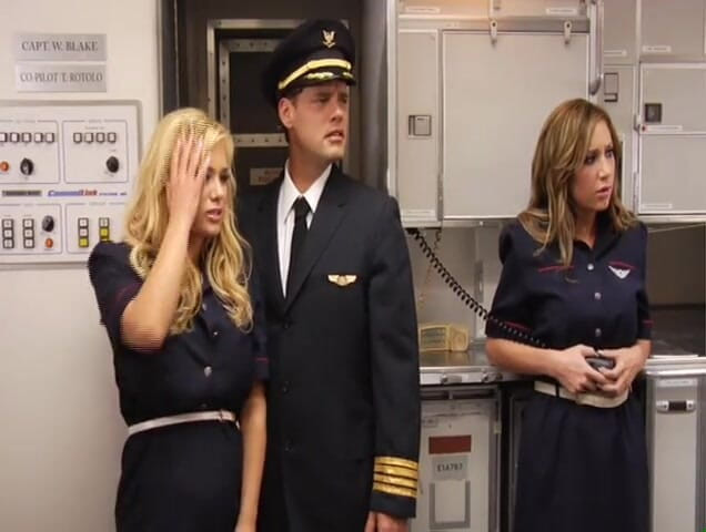 Adventures In Pornland: Flight Attendants - Bts Part 5 - Outtakes and Bloopers
