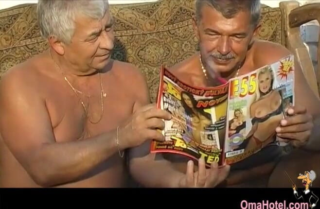 Old Nanny: Oma Hotel-Heidrun, fat granny likes outdoor fuck with the old...