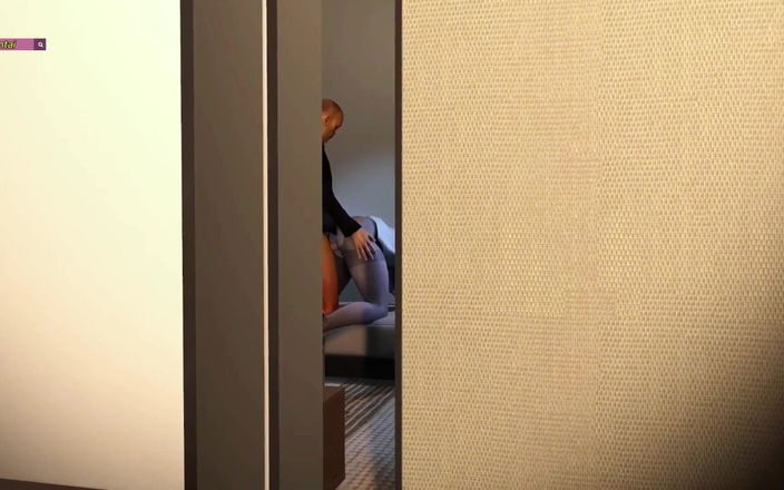 Soiyu Hentai: Vreemdgaande vrouw neukt de grote pik van de oude man (p2) - 3D-animatie...
