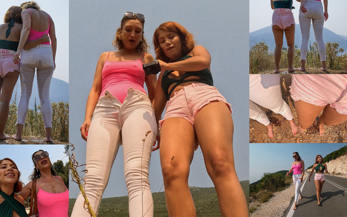 AproductionA: Wetting Jeans Together on a Barefoot Hike
