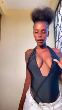 Sexy Natural Kenyan Ebony Babe Short Clip Just for You #03