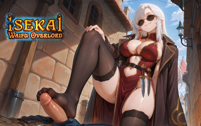 Adult Games by Andrae: Isekai Waifu – Permainan Keseluruhan Bahagian 6 - Alberta S. Kammer Foot melancap...