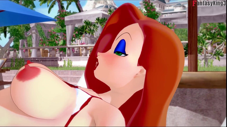 Fantasy king: Jessica Rabbit Bikini Fucked