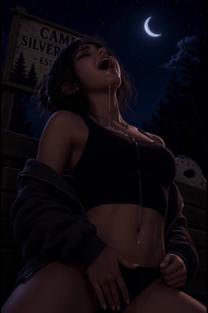 Wertstofsamler: 3D Anime Woman, Summer Vacation at the Lake House Halloween