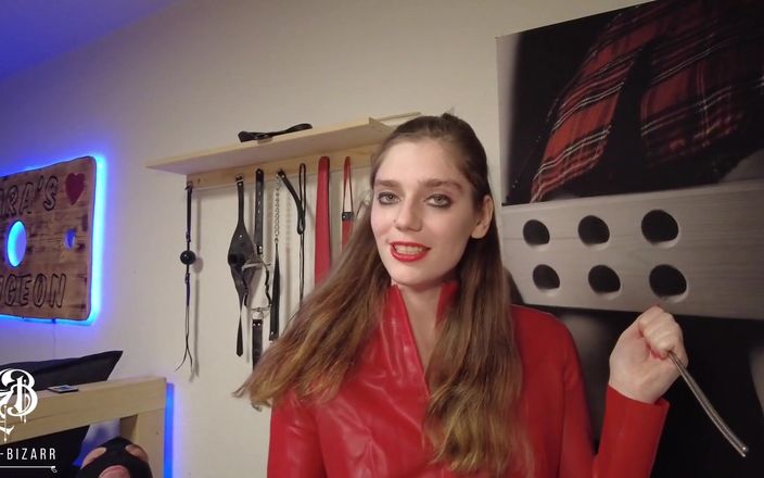 Zara Bizarr: 2 dilatorer samtidigt - användarslav förstör mina fötter och sträcks uppenbart