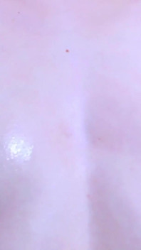 Lotion on Tits Extreme Close-up