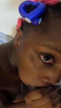His Facial Cumslut Whore I Am Fun Size Fuck My Mouth but Splash Cumshot on My Submissive Black Face - Mastermeat1