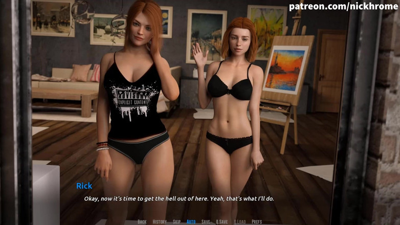 Visual Novels: Станьте рок-зіркою - частина 19 - сука дражнить мене під час відеодзвінка