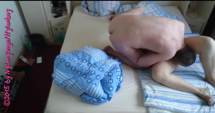 NylonjungeCarmen: Horny neighbor is pawed 2