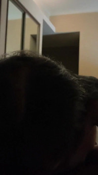 My Indonesian Wife Swallows My Cum for the First Time and Laughs Because She Bit My Cock