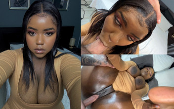 Ragazze Ebony Scopate