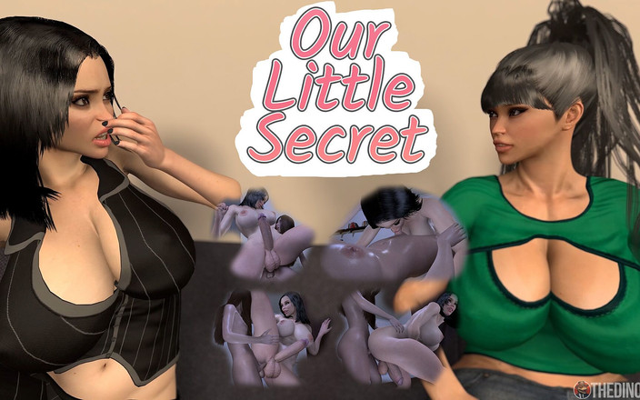 The Dino DidIt Futa [Flat]: हमारा छोटा सा रहस्य [futa X Futa]