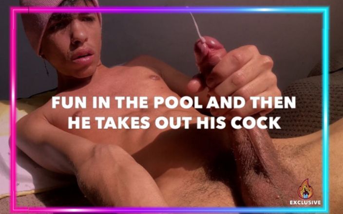Isak Perverts: Fun in the pool and then he takes out his...