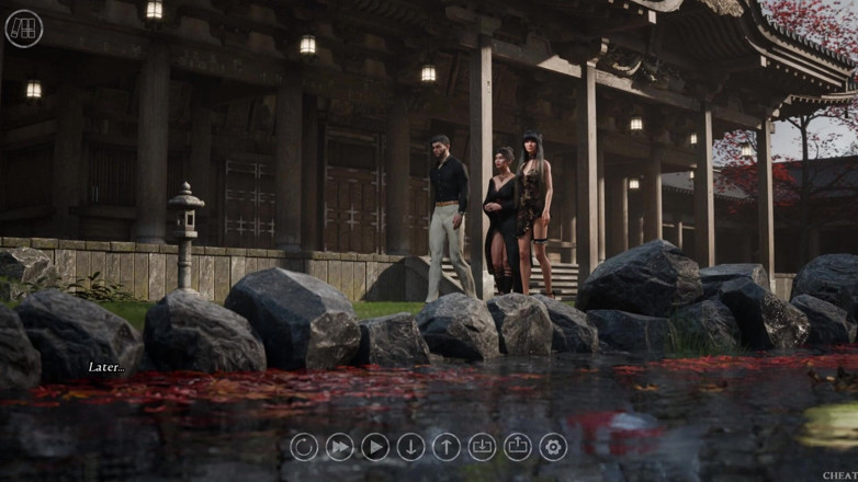3D Cartoon Porn: Seven realms 67 - Ling Guo робить мінет Атласу в її саду