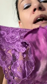 Dirty Panties Lick Pig