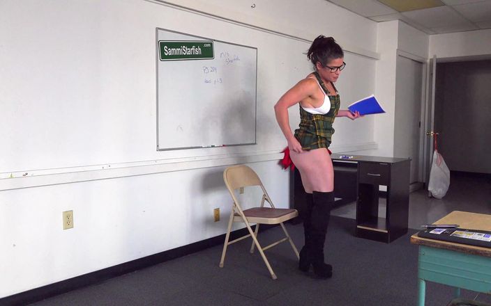 Sammi Starfish: Naughty Teacher - Classroom Anal