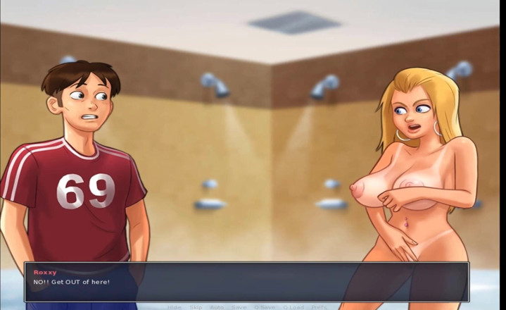 Hentai World: Summertime Saga - College Shower
