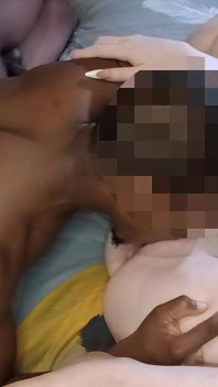 Black Cock Slut Getting Fucked by BBC