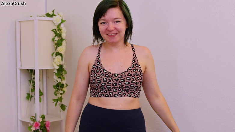AlexaCrush: Naken framför hennes pojkvän för första gången