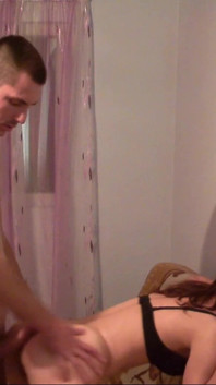 Sexy Ass Redhead Teen Bent Over Is Fucked Rough in Her Asshole and in Her Pussy by Her Redneck Boy Friend