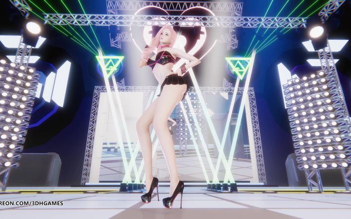 3D-Hentai Games: [mmd] Rainbow Blaxx - Whoo Seraphine sexy striptease-Tanz Liga der Legenden...