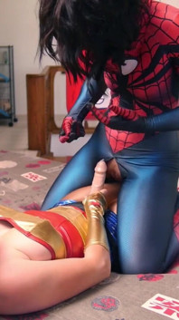 Missy Charme & Nora Luxia Wonder Vs Spidergirl