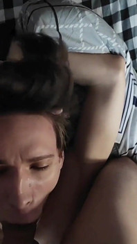 Slim Cute Femboy Services Grinder Guy with Big Uncut Dick