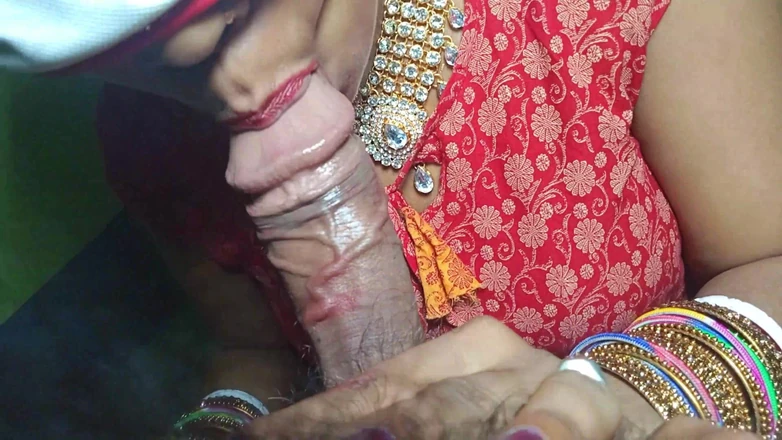 FireeCouple: indian bengali bhabhi give deepthroat blowjob to her neighbor until...