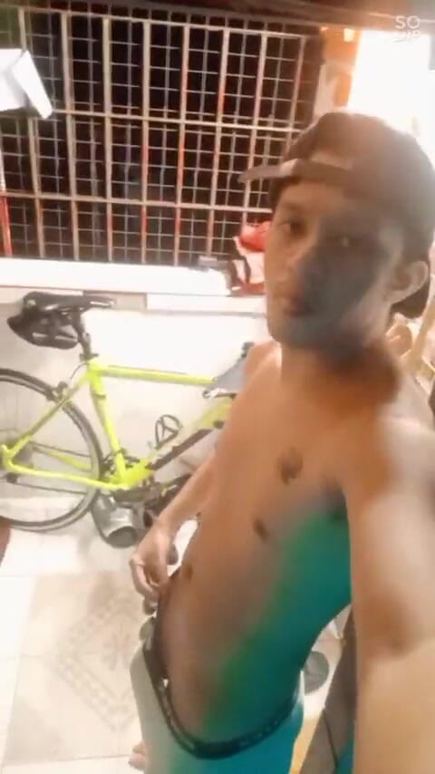 Rent A Gay Productions: Asian Twink Boy Outdoor Wanking