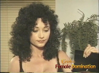 Erotic Female Domination: Two busty mistresses are having fun with their slave