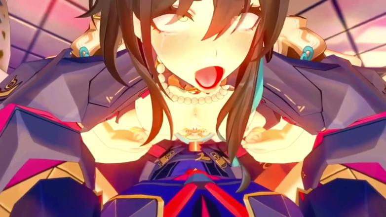 NSFWOtaku: Honkai Star Rail - Ruan Mei Caught Fingering Herself and Fucked...