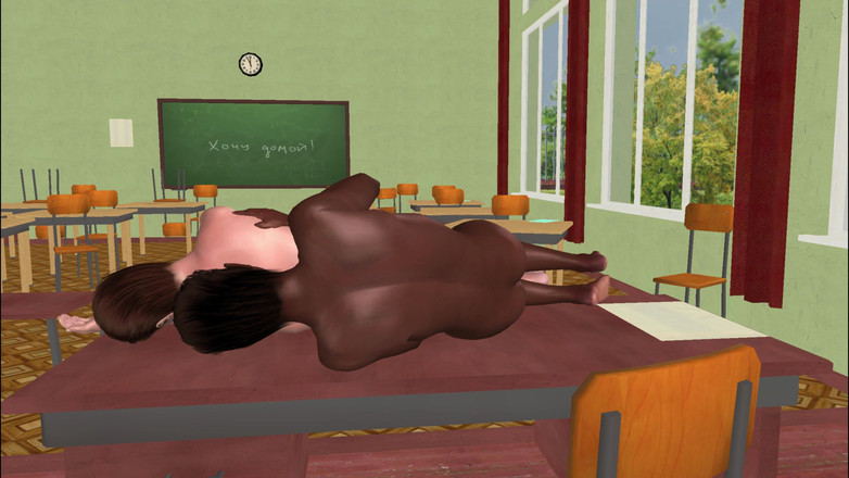 LustMen: Animierte 3D schwule szene - enge und intime löffel-position