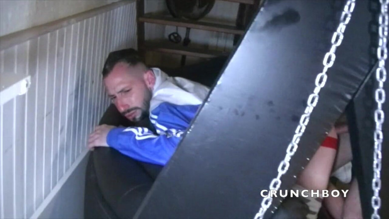 Sex humiliation with french lads: Sex humiliation with straight fucking his friend bareback
