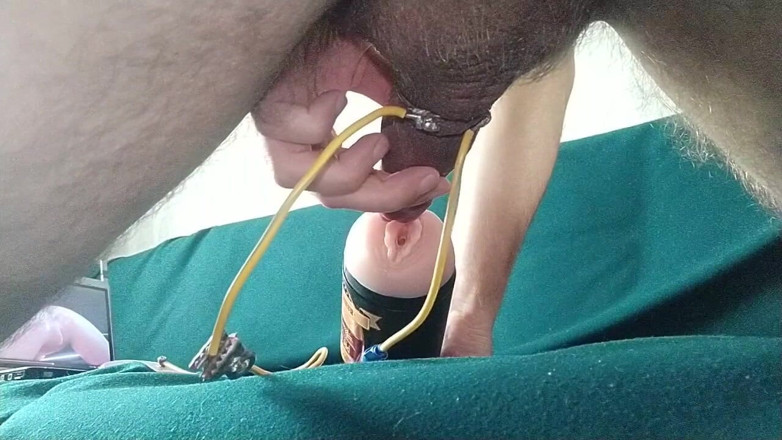 Hot guy solo: Hard bdsm fuck toys big uncut dick
