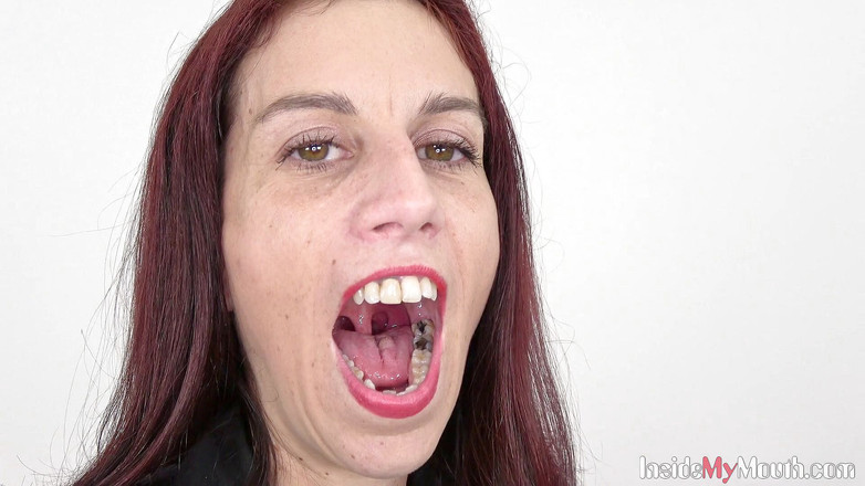 Inside My Mouth: 口フェチクリップとali bordeaux fullhd - 私の口の中