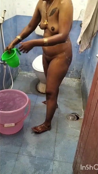 Tamil Couple Bathing Doggy Fuck