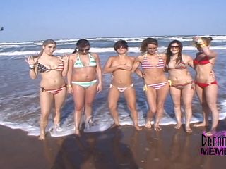 Dream Girls: The Girls Get Naked On A Beach
