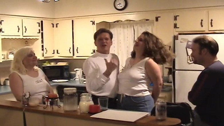 Julia Reaves world: Mature Blondes and Brunettes in Wild Group Kitchen Orgy